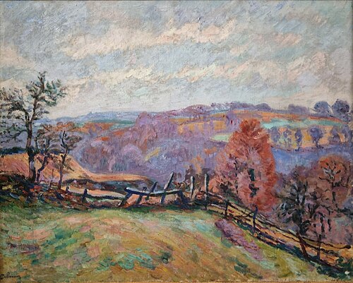 La barrière à Crozant, 1902, Armand Guillaumin