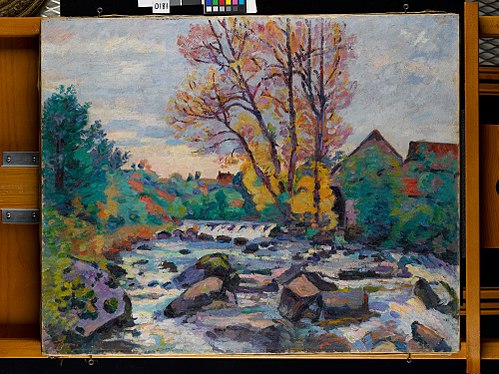 The Bouchardon Mill, Crozant, 1898, Armand Guillaumin