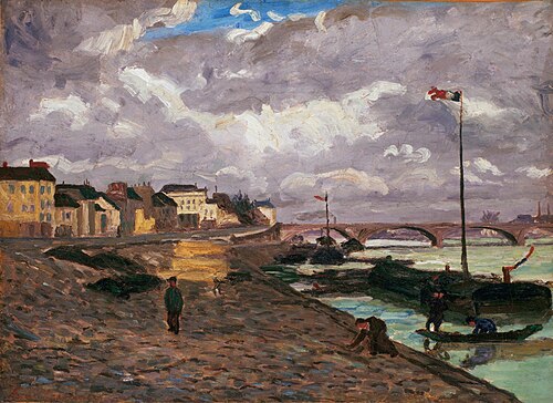 La Seine, 1874, Armand Guillaumin