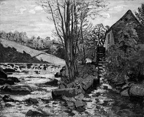 Mill of Pont Maupuit, 1900, Armand Guillaumin
