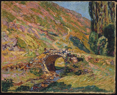 Bridge in the Mountains, 1898, Armand Guillaumin