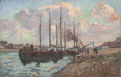 The Quai d'Austerlitz, , Armand Guillaumin