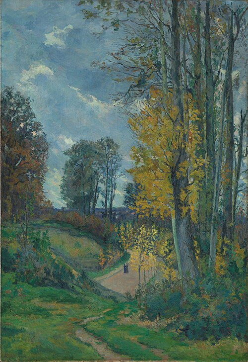 Vallée de Chevreuse, en automne, 1876, Armand Guillaumin
