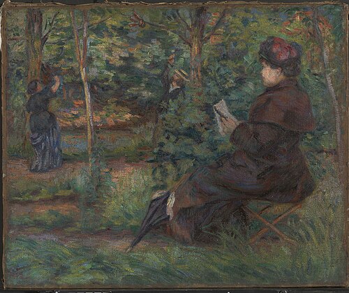 Le jeu de raquettes, 1880, Armand Guillaumin