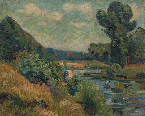 Les bords de la Marne à Charenton, 1895, Armand Guillaumin
