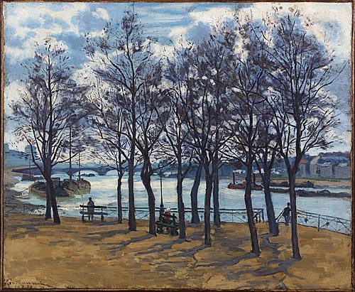 Quai de la Rapée, 1873, Armand Guillaumin