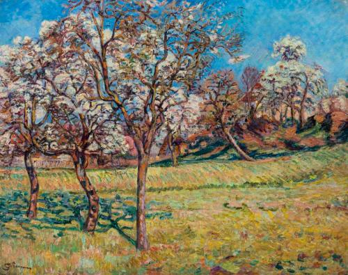 Les pommiers à Damiette, 1893, Armand Guillaumin