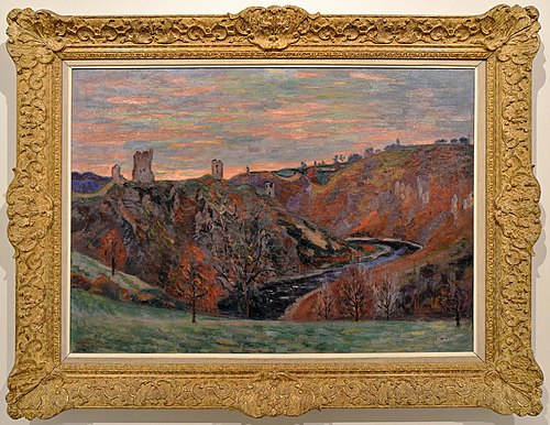Les ruines du château de Crozant, 1898, Armand Guillaumin