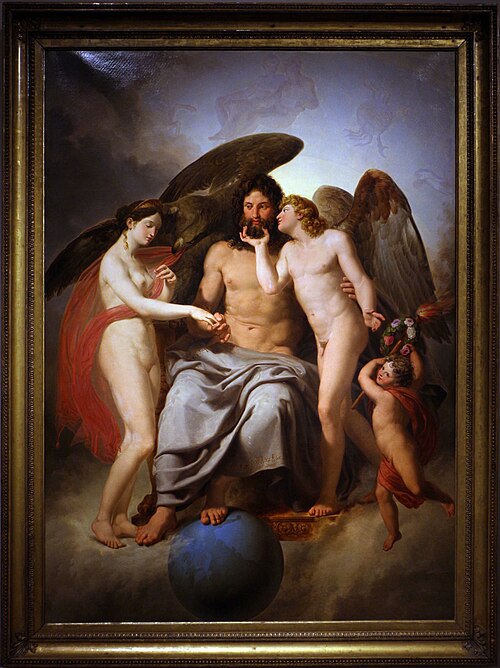 Betrothal of Cupid and Psyche, 1808, Pelagio Palagi