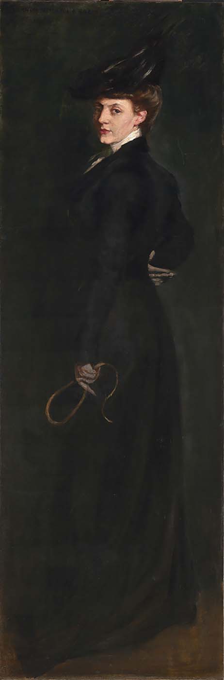 Anita Ready for a Ride, 1896, Alice Pike Barney