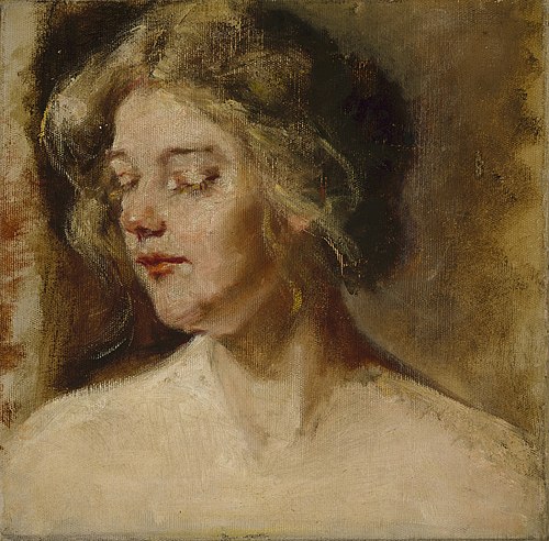 Blonde Studio Model, 1894, Alice Pike Barney