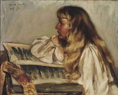 Natalie and Missal, 1890, Alice Pike Barney