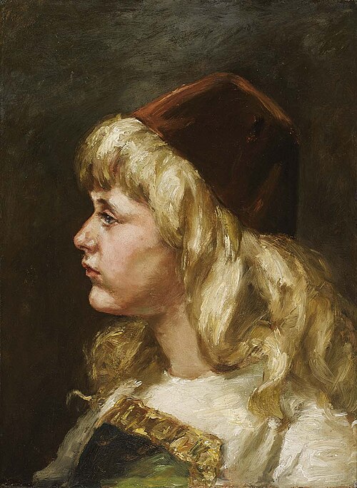 Natalie at Seven, 1883, Alice Pike Barney