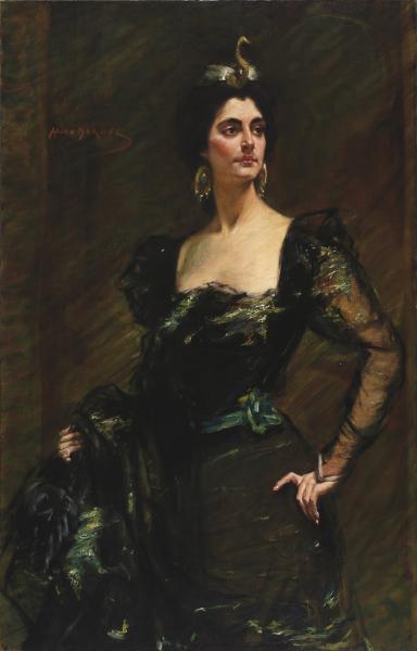 Kate Deering Ridgely, 1900, Alice Pike Barney