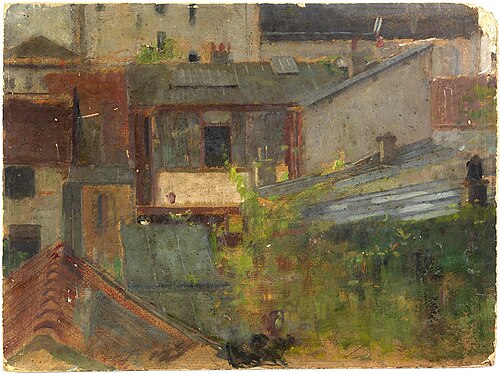 Rooftops, 1900, Alice Pike Barney