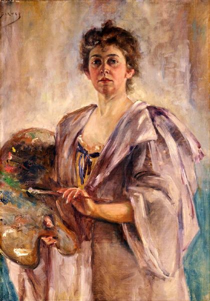 Self Portrait in Painting Robe, 1900, Alice Pike Barney