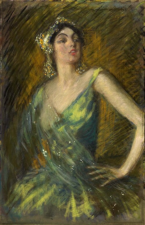 Ruth St. Denis, 1910, Alice Pike Barney