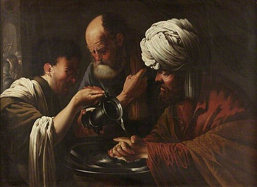 Pilate Washing His Hands, 1621, Hendrick ter Brugghen
