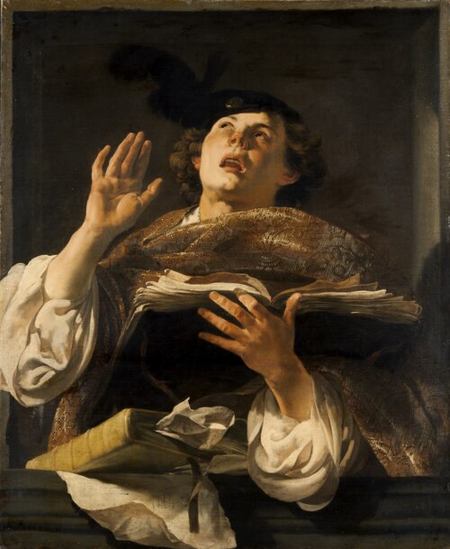 The Singer, 1620, Hendrick ter Brugghen