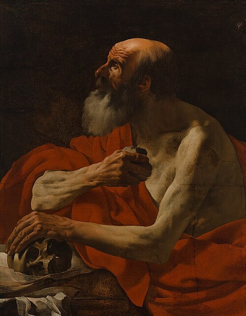 Saint Jerome, 1624, Hendrick ter Brugghen