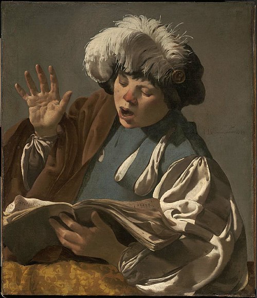 Garçon chantant, 1627, Hendrick ter Brugghen