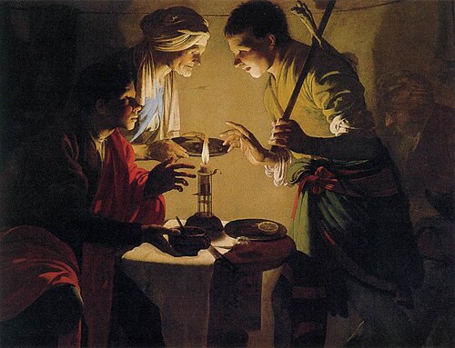 Esau Selling His Birthright, 1627, Hendrick ter Brugghen