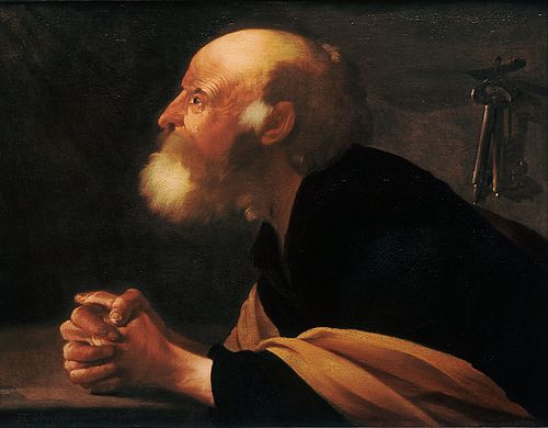 Repentant St. Peter, 1616, Hendrick ter Brugghen