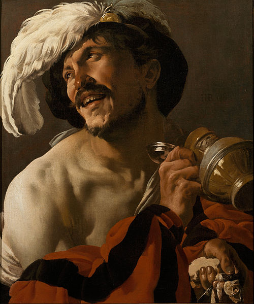 The Merry Drinker, 1625, Hendrick ter Brugghen