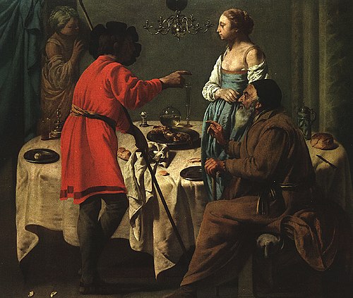 Jacob reproaching Laban, 1627, Hendrick ter Brugghen