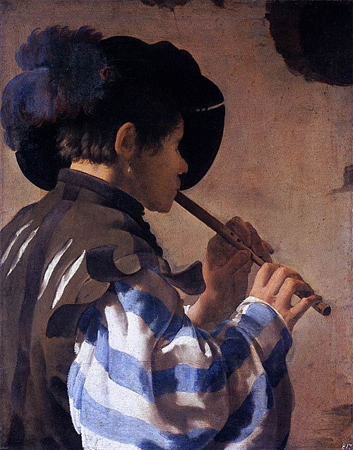 Boy Playing a Fife, 1620, Hendrick ter Brugghen