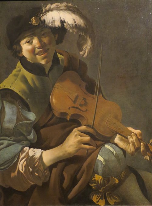 A Boy Violinist, 1626, Hendrick ter Brugghen