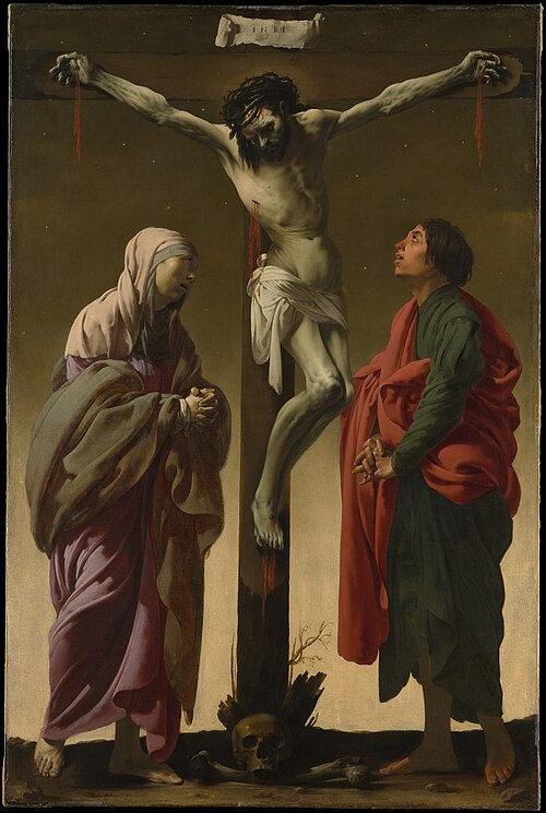 The Crucifixion with the Virgin and St John, 1625, Hendrick ter Brugghen