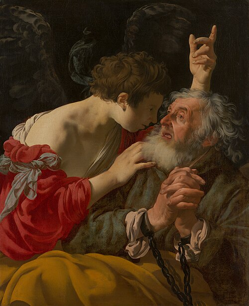 The Liberation of Saint Peter, 1624, Hendrick ter Brugghen