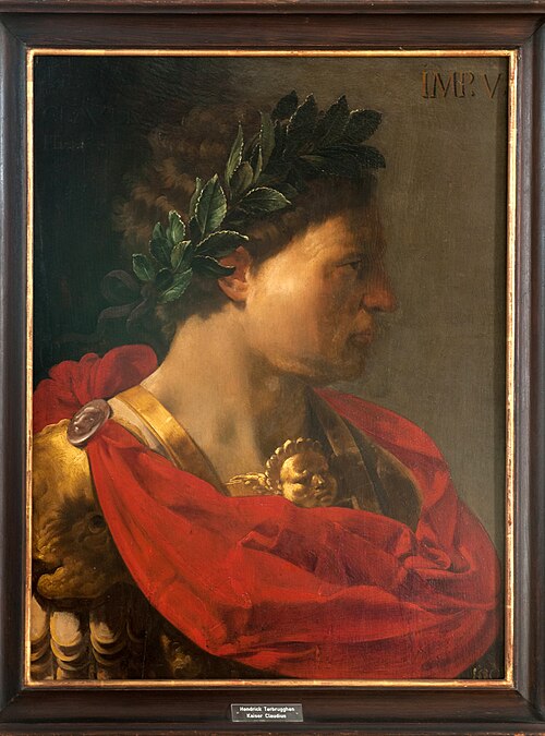 The Roman emperor Claudius, 1620, Hendrick ter Brugghen