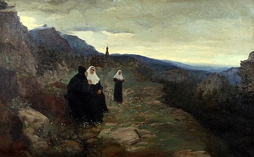 A Spiritual Landscape, 1900, Lukian Popov