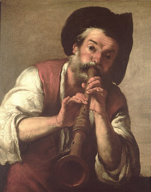 The flute player, 1624, Bernardo Strozzi