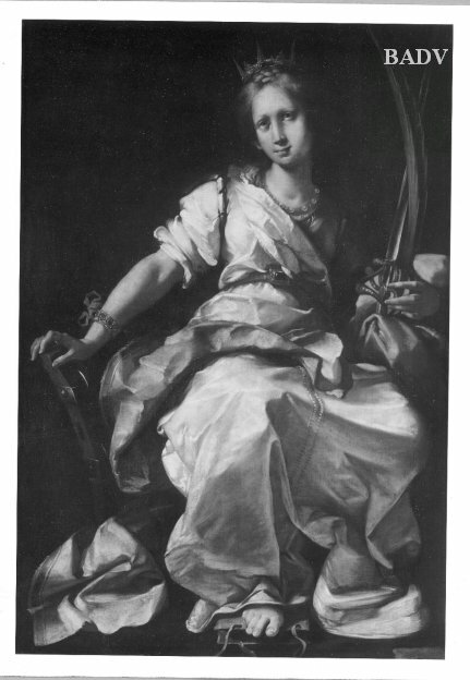 S. Katharine, 1606, Bernardo Strozzi
