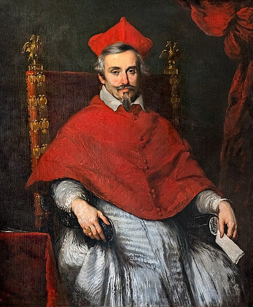 Portrait du Cardinal Federico Corner, 1640, Bernardo Strozzi