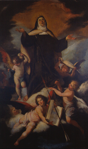 The Ecstasy of St Theresa, 1627, Bernardo Strozzi