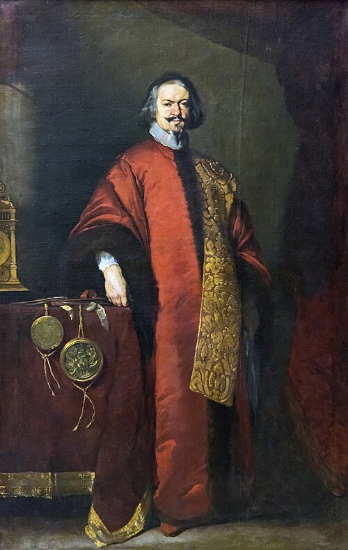 Portrait du chevalier Giovanni Grimani, 1640, Bernardo Strozzi