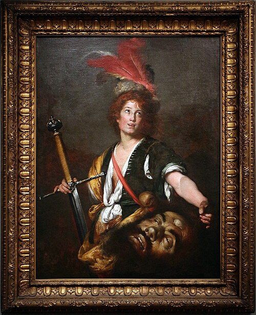 David with the head of Goliath, 1636, Bernardo Strozzi
