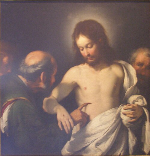 Incredulity of Saint Thomas, 1644, Bernardo Strozzi