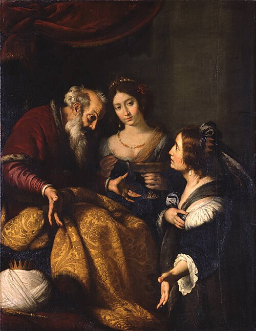 Bathseba before David, 1630, Bernardo Strozzi