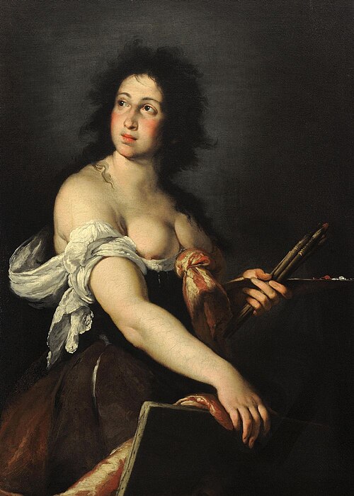 Allegory of painting, 1635, Bernardo Strozzi
