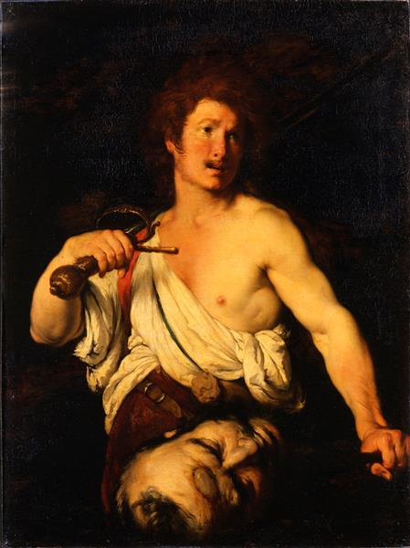 David with the Head of Goliath, 1635, Bernardo Strozzi