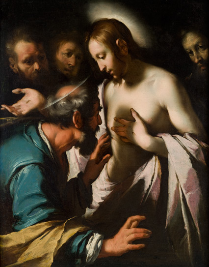 Incrédulo Tomás, 1620, Bernardo Strozzi