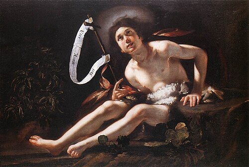St John the Baptist, 1617, Bernardo Strozzi