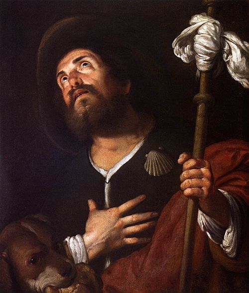 St Roch, 1640, Bernardo Strozzi