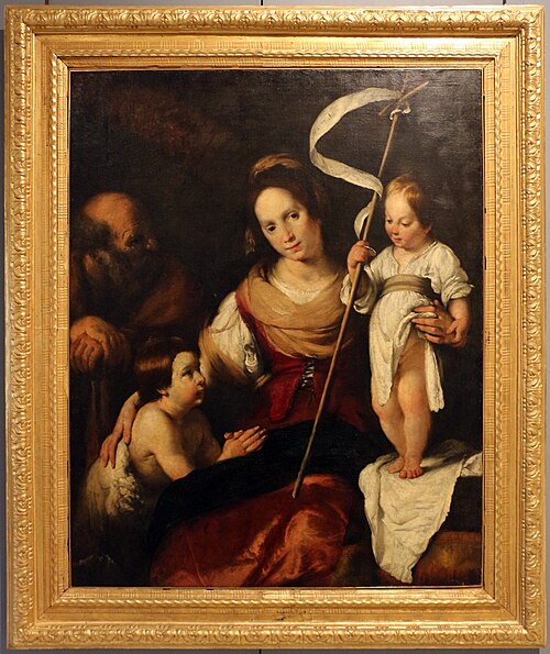 La Sainte Famille, , Bernardo Strozzi