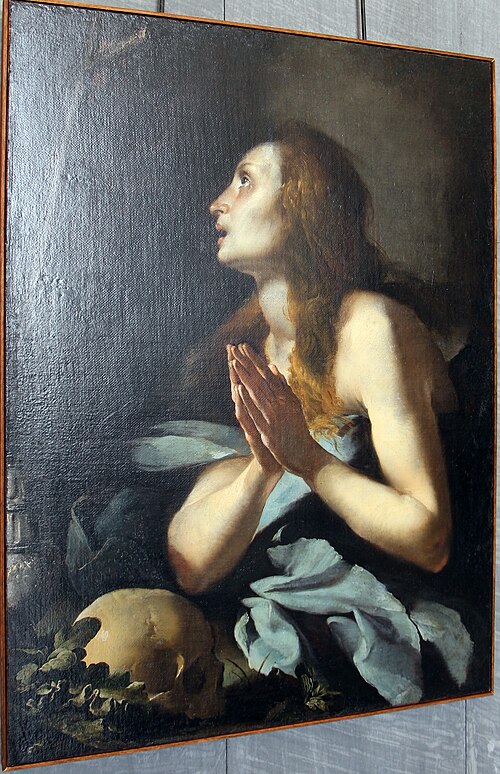 Mary Magdalene penitent, , Bernardo Strozzi